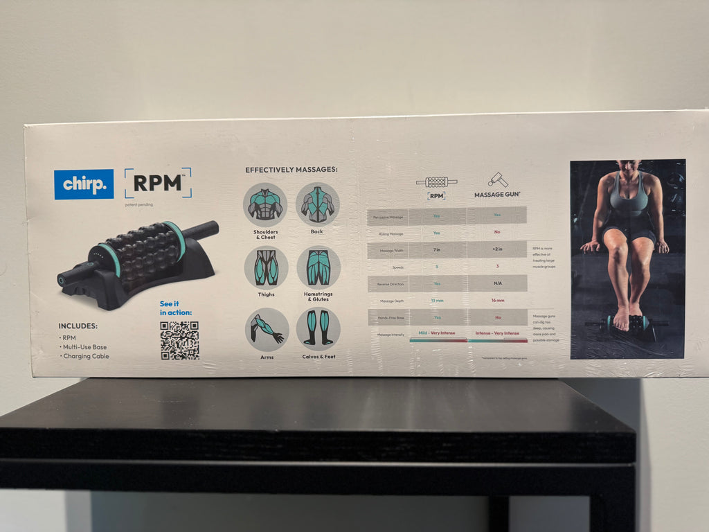 Chirp RPM Rolling Percussive Massager