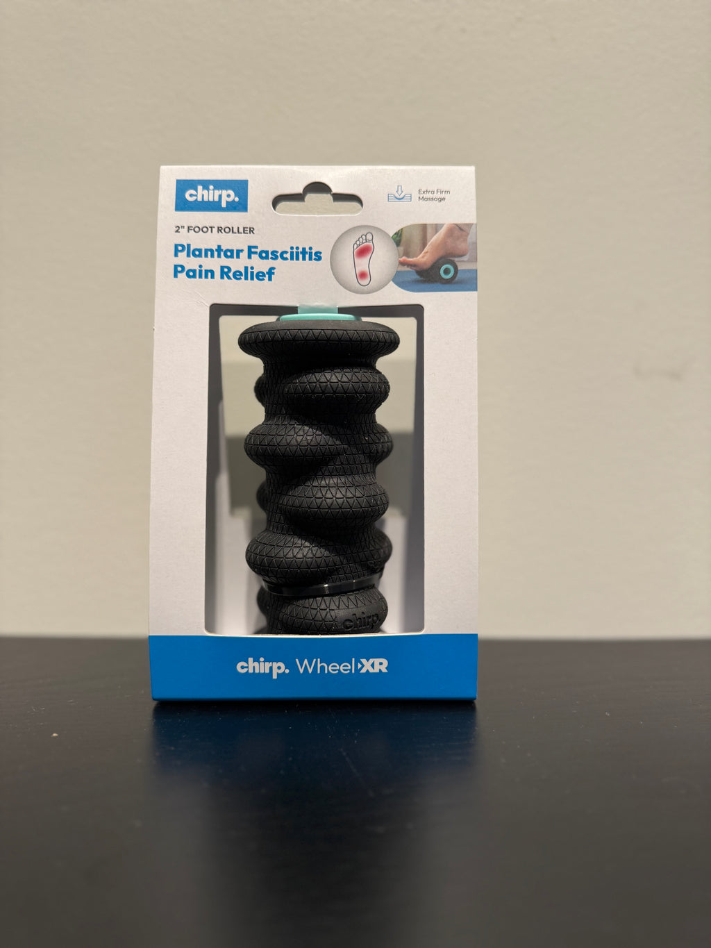 Chirp Wheel XR 2" Foot roller for Plantar fasciitis