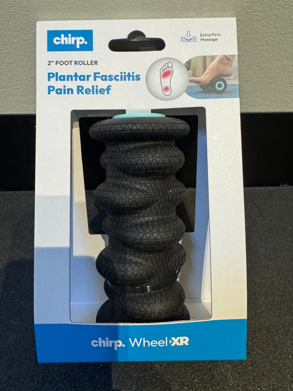 Chirp Wheel XR 2" Foot roller for Plantar fasciitis