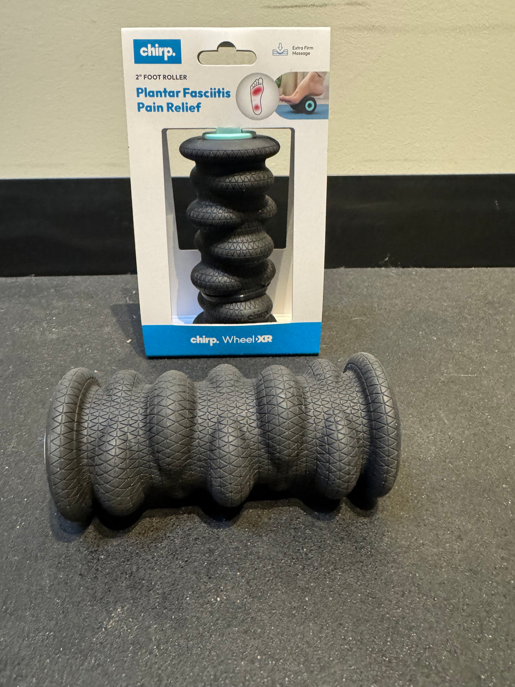 Chirp Wheel XR 2" Foot roller for Plantar fasciitis